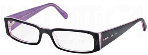 prada brillen pr 10fv 3ax1o1 black|Prada Eyeglass Frames PR10FV .